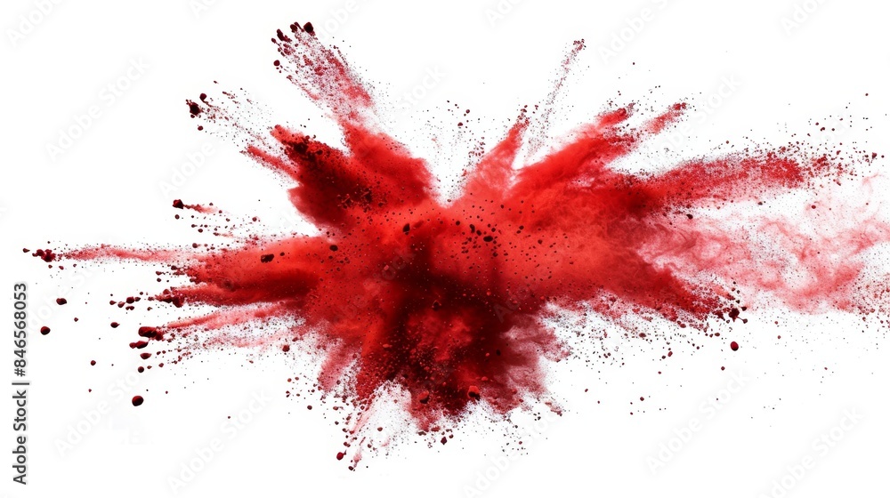 Red Powder Explosion Generative AI Red Powder Explosion Generative AI