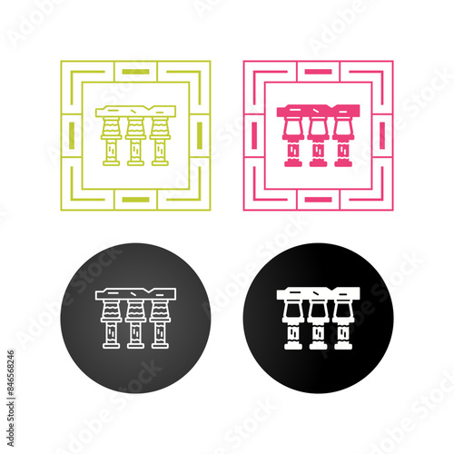 Luxor Temple Vector Icon