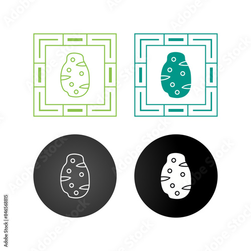Potato Vector Icon
