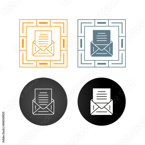 Letter Vector Icon