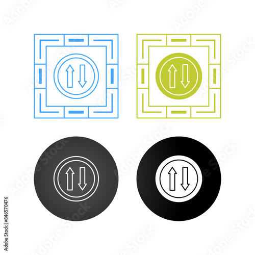 Traffic Sign Vector Icon