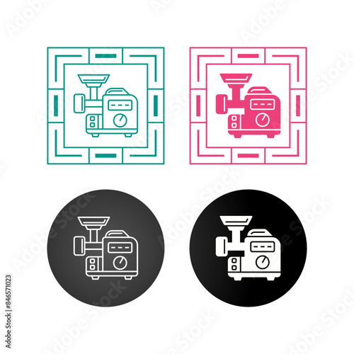 Meat Grinder Vector Icon