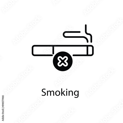 Smoking vector icon 