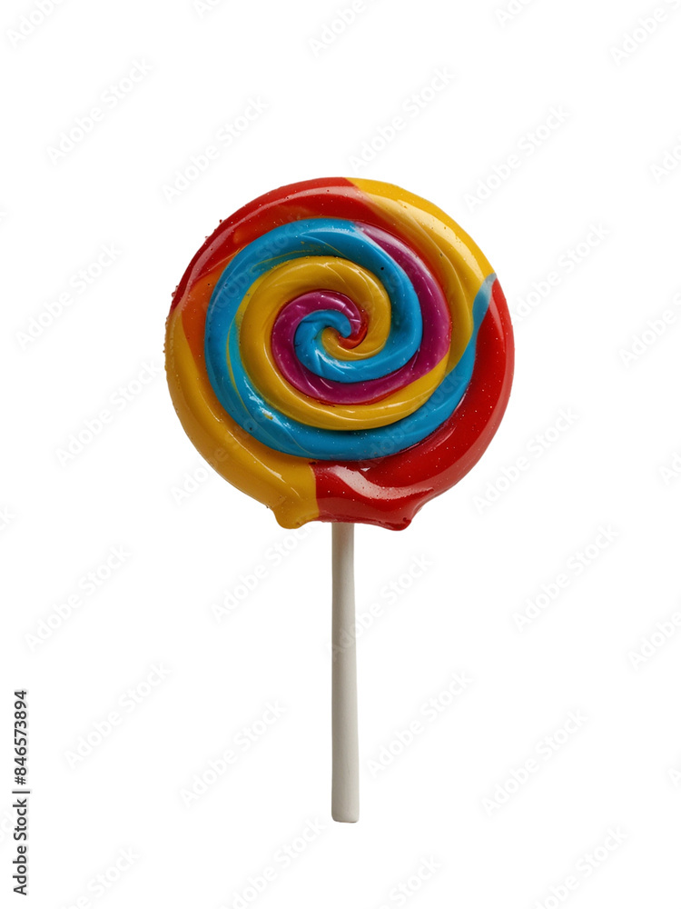colorful lollipop isolated on white colorful lollipop isolated on white