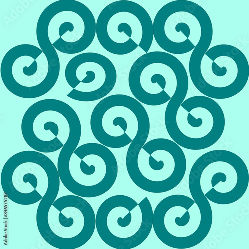 seamless pattern with circles