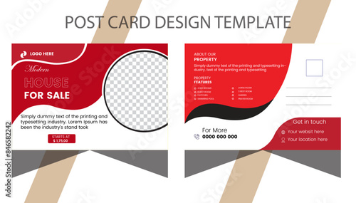  Multipurpose post card design template | Postcard design, Card design, Postcard design inspiration .corporate design template.
