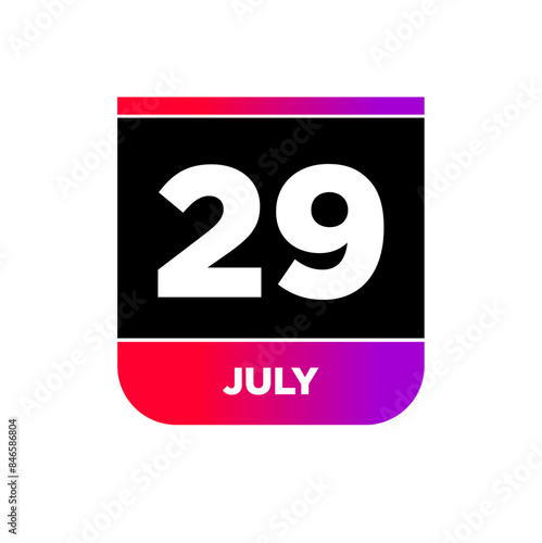 29 July icon photo