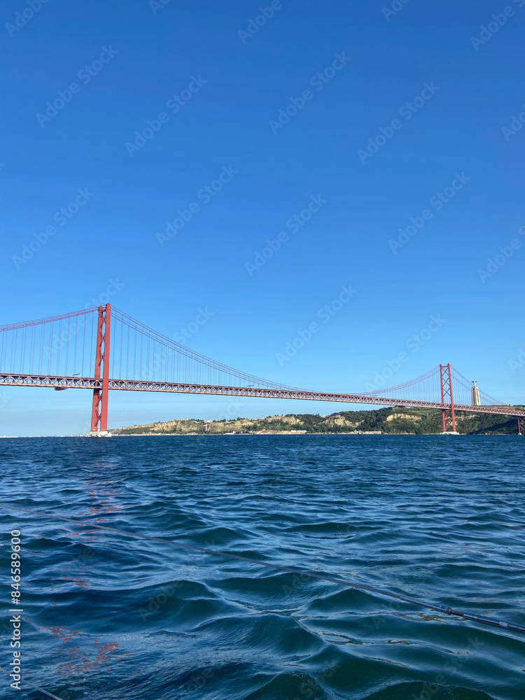Fototapeta premium Pont du 25 avril -Lisbonne