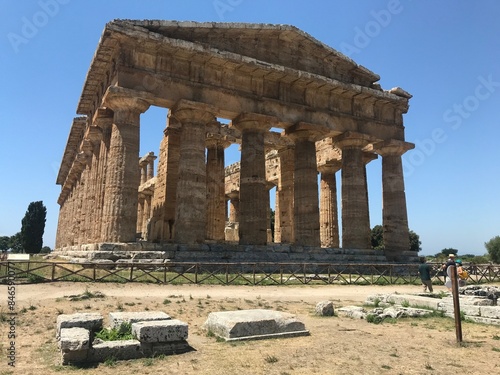 Obraz na płótnie Campania - Paestum w salonie