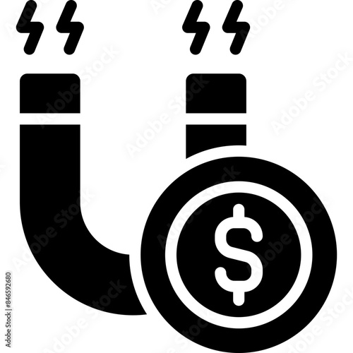 attracting money icon