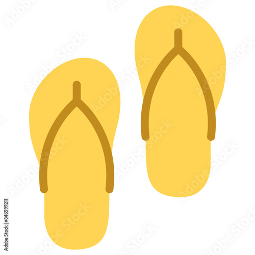 sandal flat icon