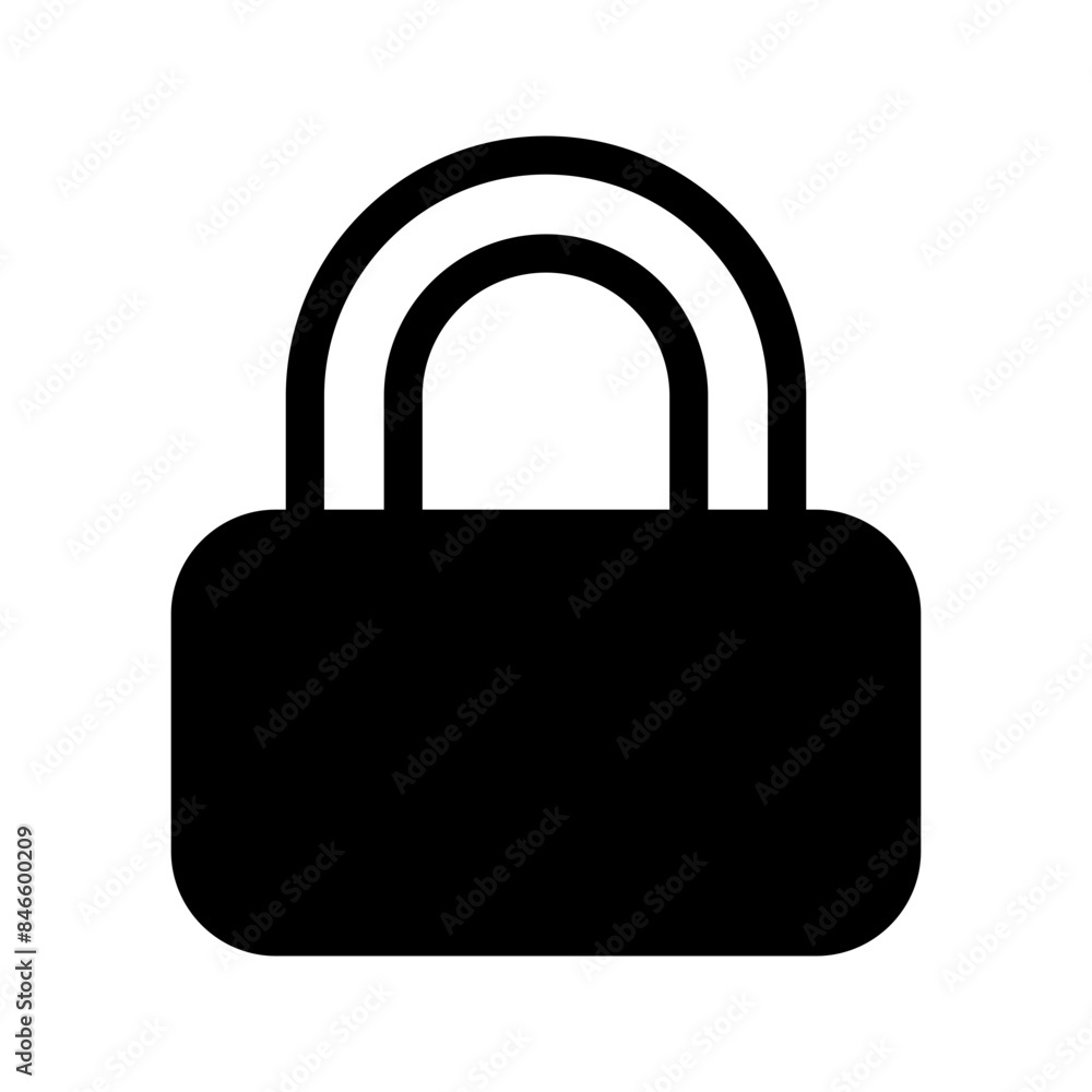 Lock Icon Vector Symbol Design Illustration Lock Icon Vector Symbol Design Illustration