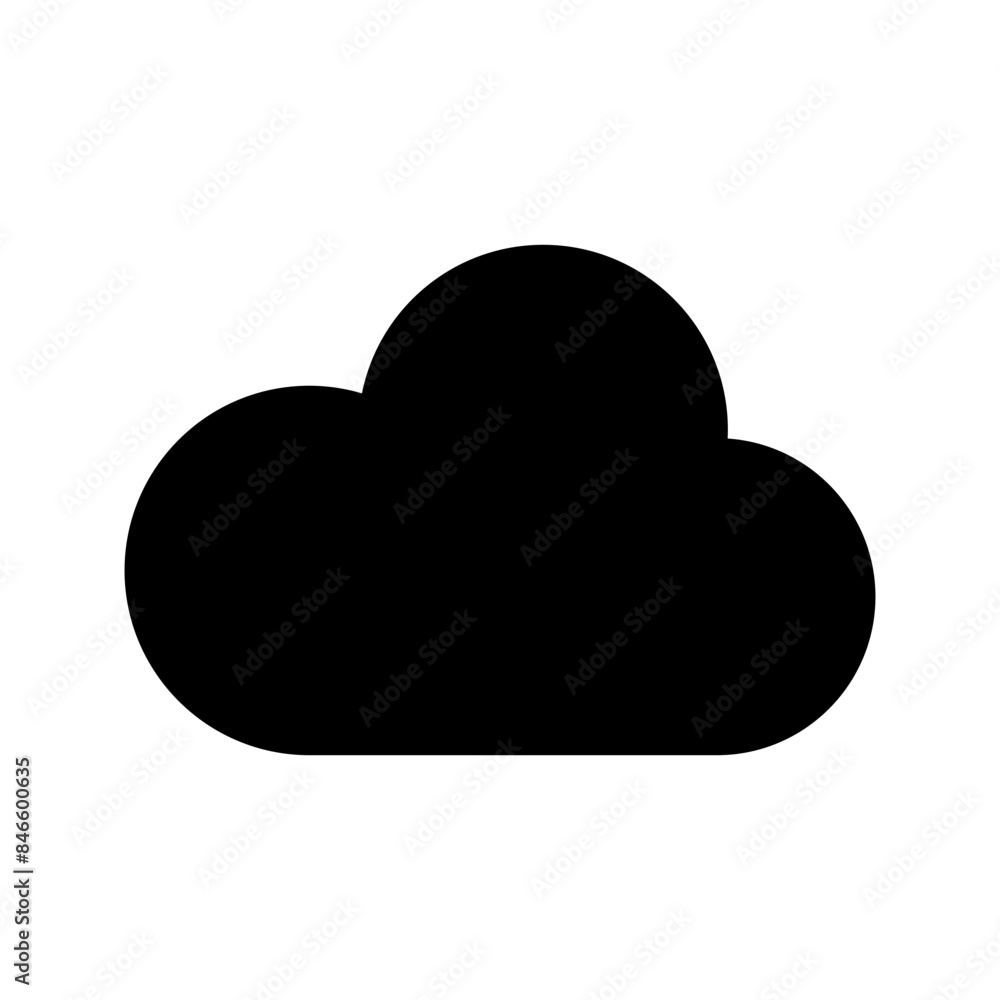Cloud Icon Vector Symbol Design Illustration Cloud Icon Vector Symbol Design Illustration