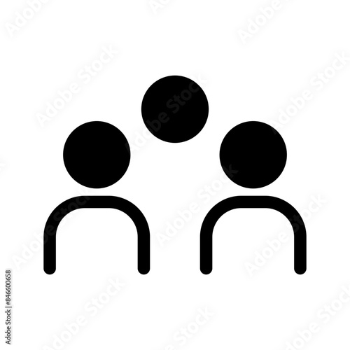 Group Icon Vector Symbol Design Illustration