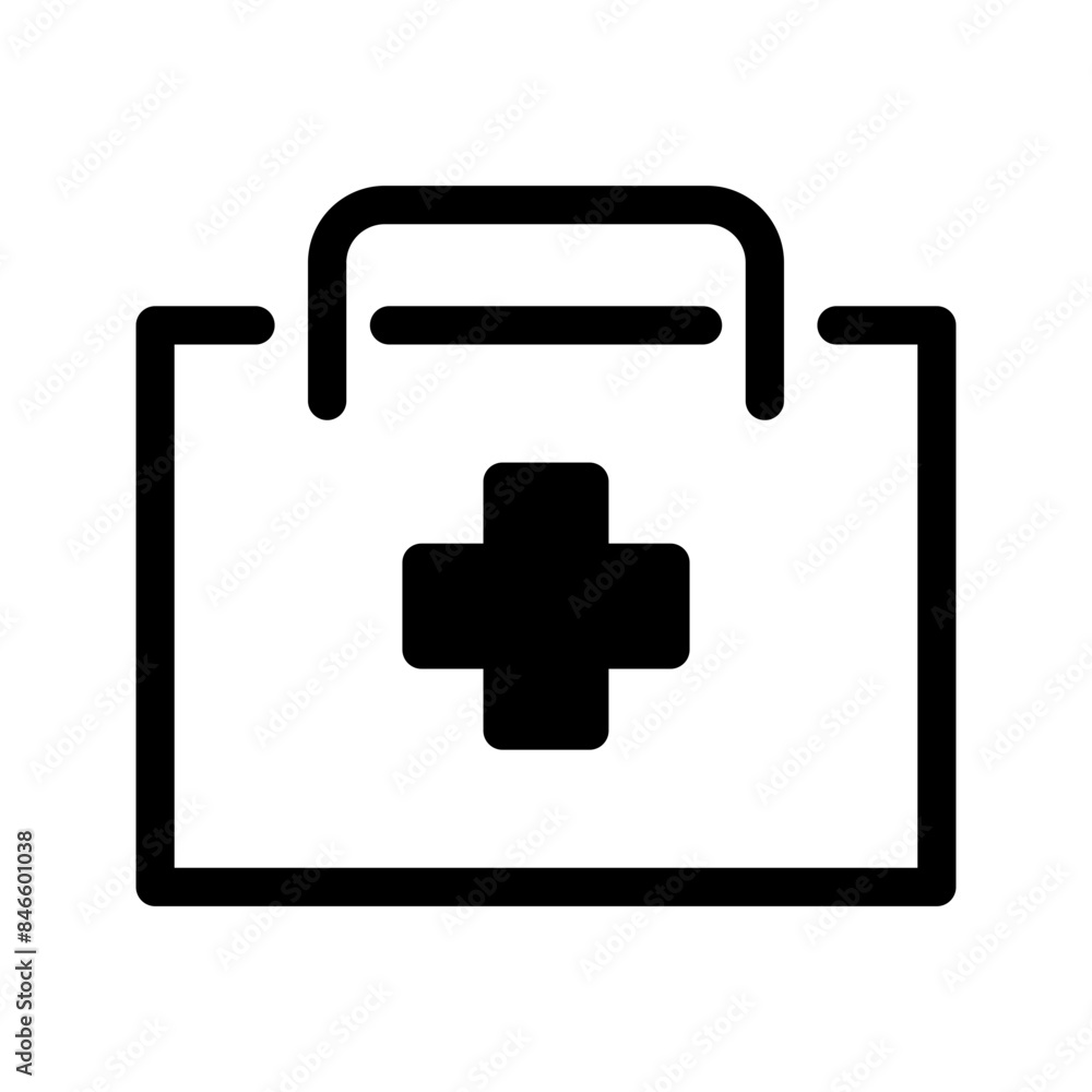 First Aid Kit Icon Vector Symbol Design Illustration First Aid Kit Icon Vector Symbol Design Illustration