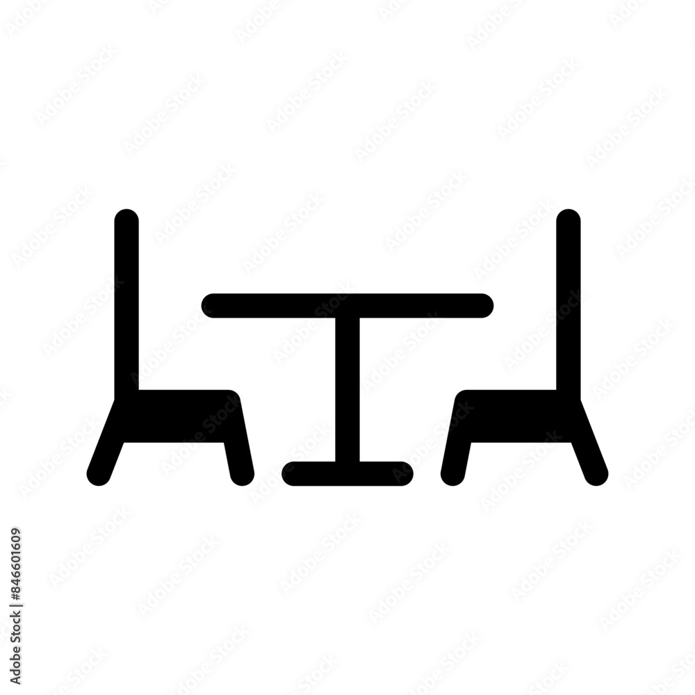 Table Icon Vector Symbol Design Illustration Table Icon Vector Symbol Design Illustration