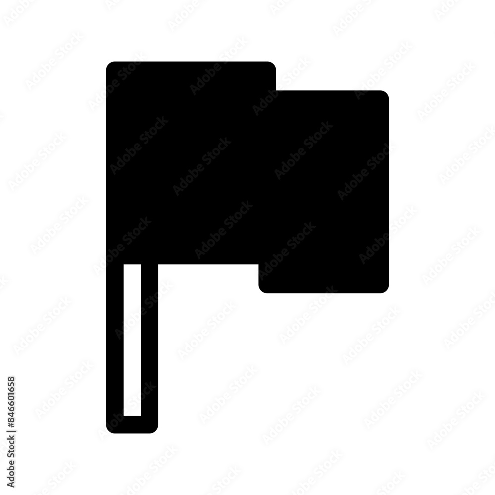 Fototapeta premium Flag Icon Vector Symbol Design Illustration
