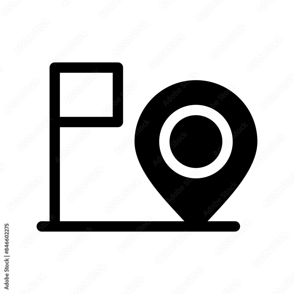 Location Icon Vector Symbol Design Illustration Location Icon Vector Symbol Design Illustration