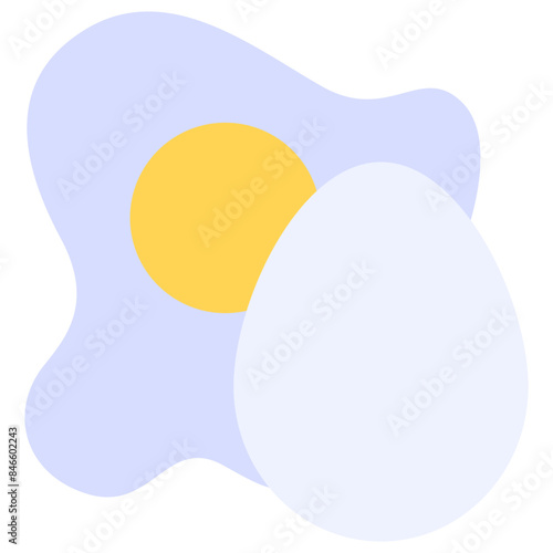 egg flat icon