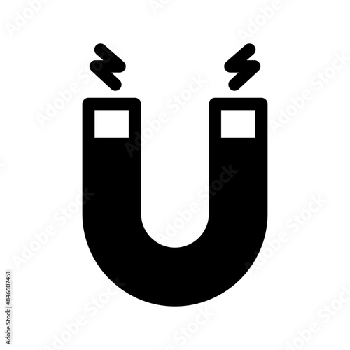 Magnet Icon Vector Symbol Design Illustration