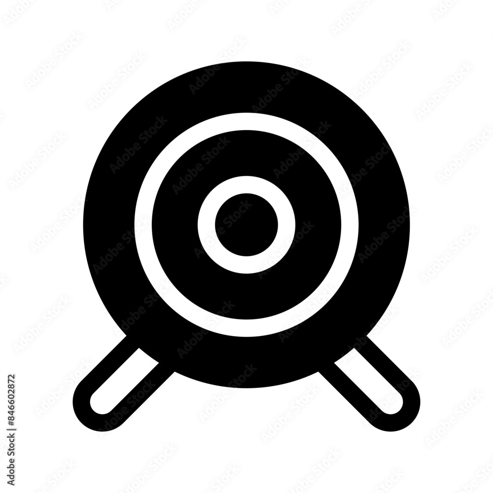 Target Icon Vector Symbol Design Illustration Target Icon Vector Symbol Design Illustration