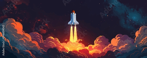 A serene cabin nestled among towering pine trees in a remote forest. Vector flat minimalistic isolated illustration.