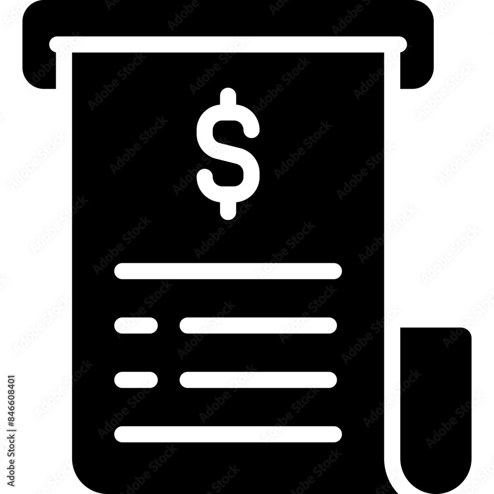 atm receipt icon atm receipt icon
