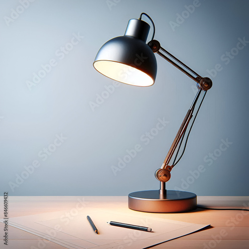 a Modern Desk Lamp © N.M.Q.
