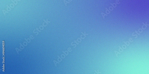 Grainy blue green rough grunge with noised blurred color gradient. Grainy noisy blurry rough texture. Glowing foil glitter metallic wall texture. Grunge Grainy mix Color gradient ombre.