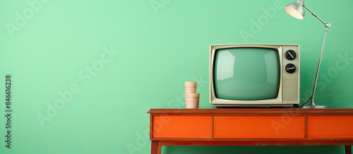 Mint green background showc...