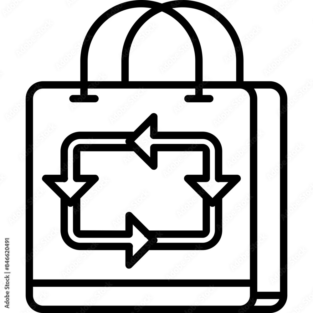 Paper Bag Icon Paper Bag Icon