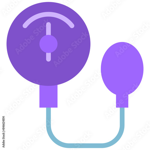 sphygmomanometer flat icon