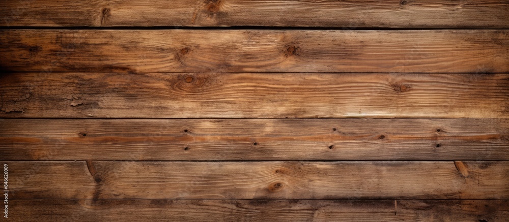 Fototapeta premium Background with a rustic wood appearance, ideal for use with copy space image.