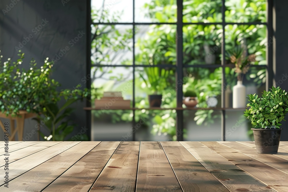 Empty desk platform indoor room house background. For product display montage. Empty desk platform indoor room house background. For product display montage.