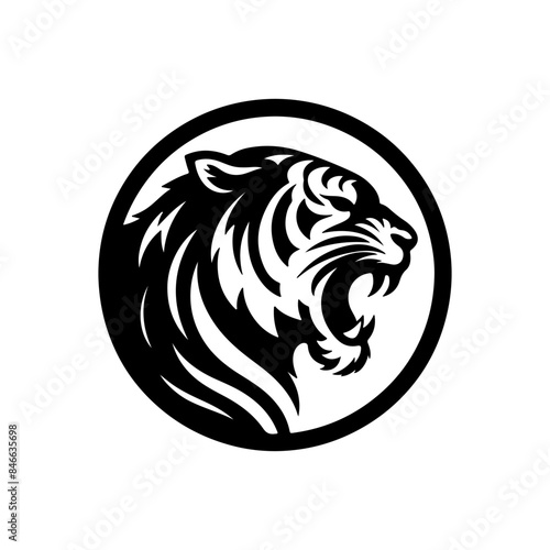 Tiger vector art illustration"