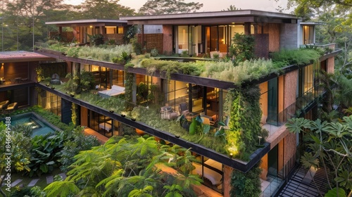 Eco-friendly hotel with a focus on zero-waste initiatives.
