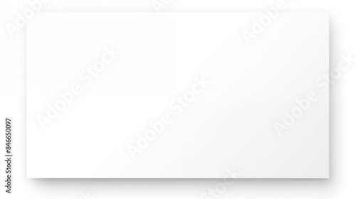 White Blank Rectangle Background High Resolution