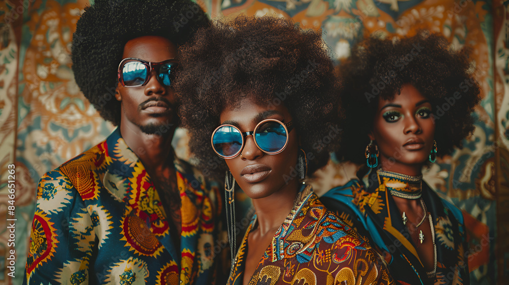 Afro-Centric Fashion of the 70s Featuring Iconic Styles and Bold ...