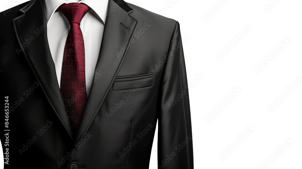 Business suit on a transparent background Business suit on a transparent background