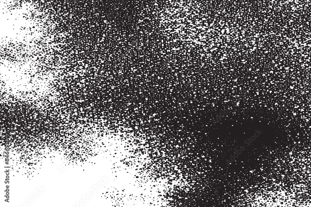 Abstract Grunge Ink Splatter in Black and White Abstract Grunge Ink Splatter in Black and White