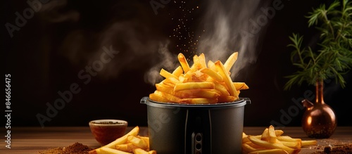 Home-cooked French fries ma...