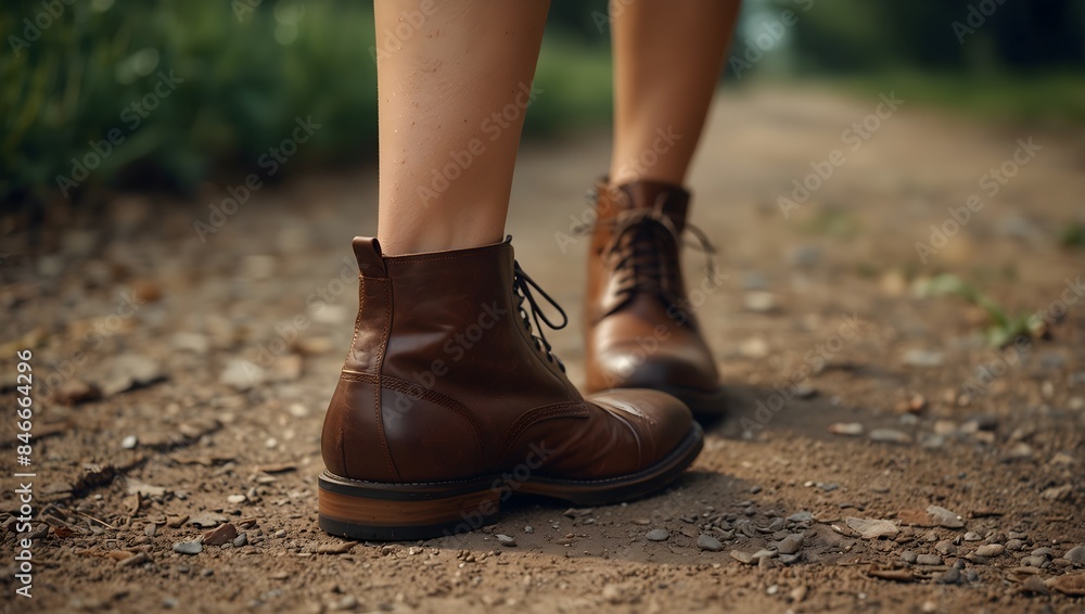 The character of a person solely through the shoes they wear ai_generated The character of a person solely through the shoes they wear ai_generated
