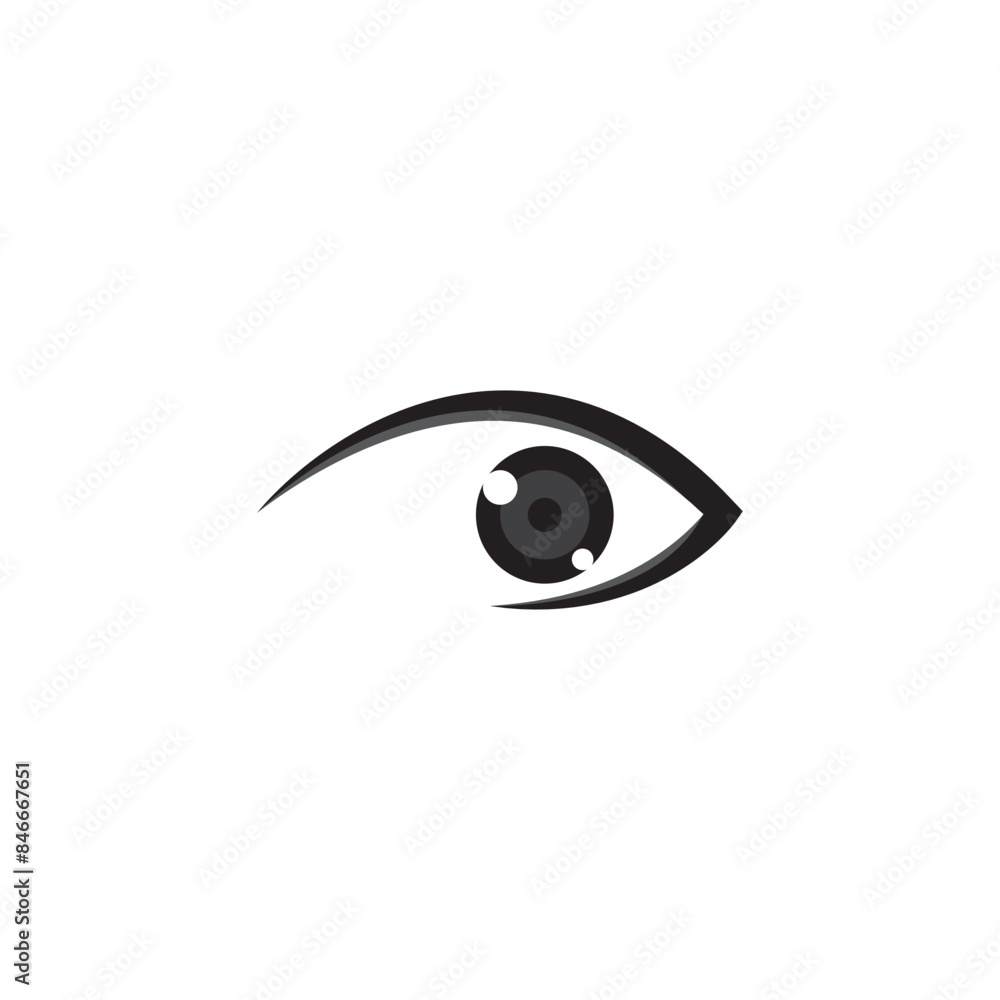 Eye vector logo design template Eye vector logo design template
