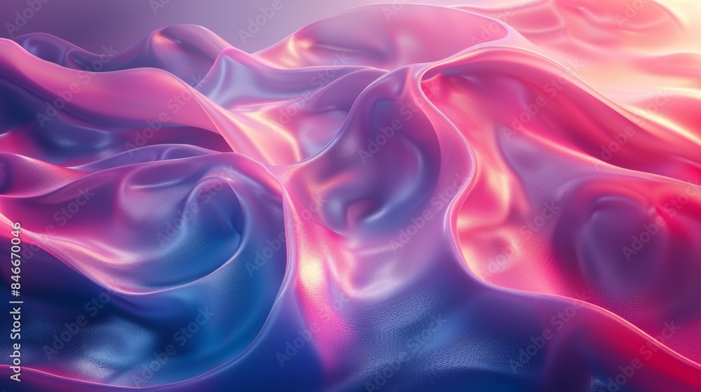 A purple and blue fabric with a shiny, metallic look A purple and blue fabric with a shiny, metallic look