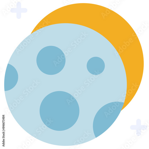 eclipse flat icon