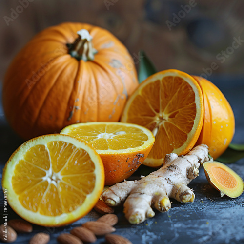 fresh autumn harvest ingredients