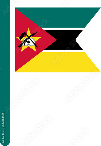 Free Download Mozambique flag Crisp icon - GFXLoad