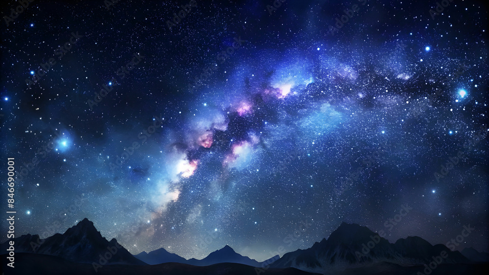 Fototapeta premium Glittering stars