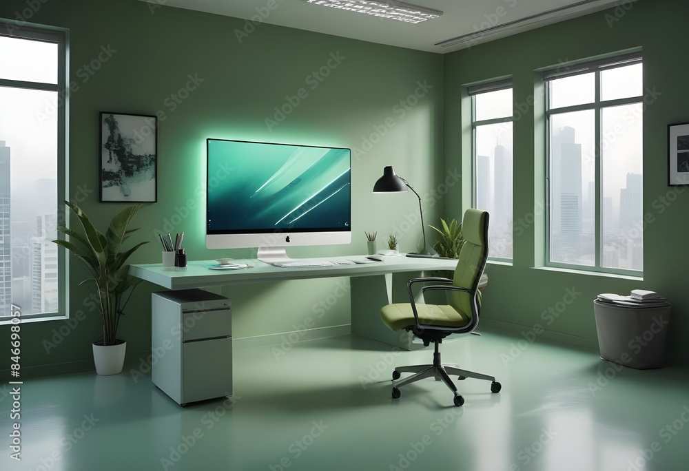 minimalist interior design style futuristic home office sleek furniture state of the art technology minimalist interior design style futuristic home office sleek furniture state of the art technology