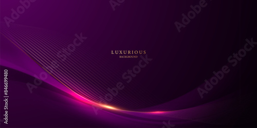 purple abstract background with luxurious effects Modern vector illustration